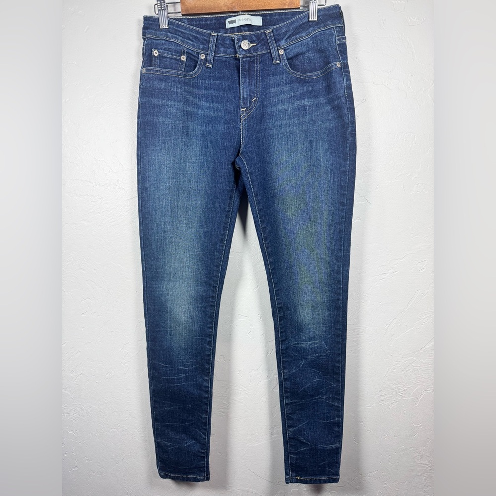 Levi's Dark Blue Stretch Jeggings